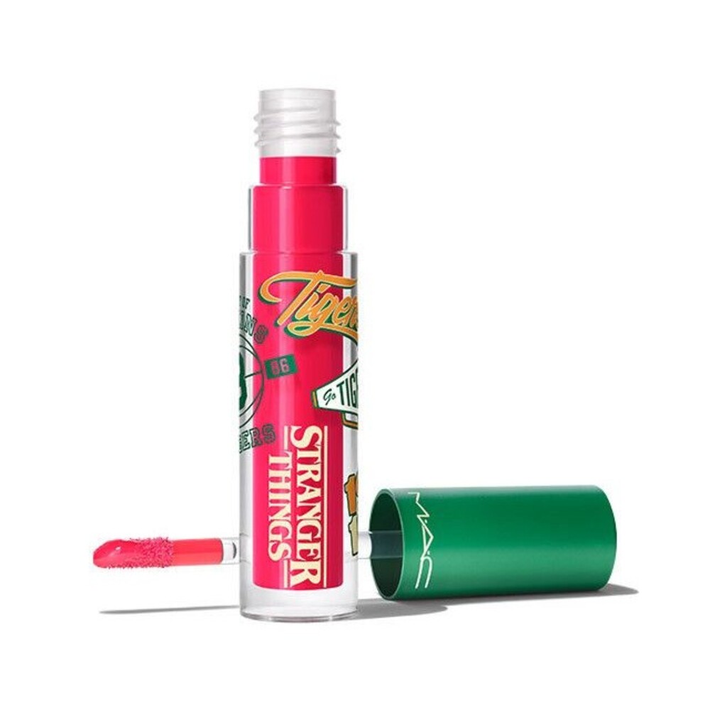 MAC X STRANGER THINGS EXCELLENT ERICA Lip Gloss Lipglass~ Light Coral ~RETIRED